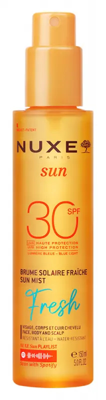 NUXE Sun Fresh mist Frissítő fényvédő permet arcra, testre, hajra SPF30 (150 ml) NUXE Sun Fresh mist Frissítő fényvédő permet arcra, testre, hajra SPF30 (150 ml)