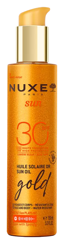 NUXE Sun Hulile Solaire Csillámló arany napolaj SPF30 (150 ml) NUXE Sun Hulile Solaire Csillámló arany napolaj SPF30 (150 ml)