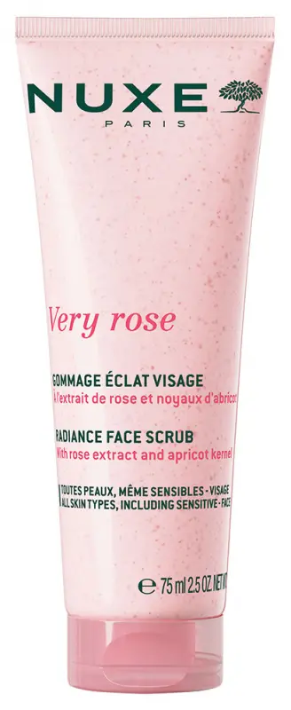 NUXE Very Rose Ragyogást fokozó arcradír 75 ml NUXE Very Rose Ragyogást fokozó arcradír 75 ml
