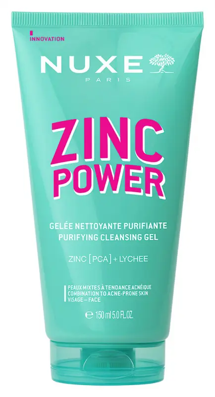NUXE Zinc Power Pórustisztító arclemosó gél 150 ml NUXE Zinc Power Pórustisztító arclemosó gél 150 ml