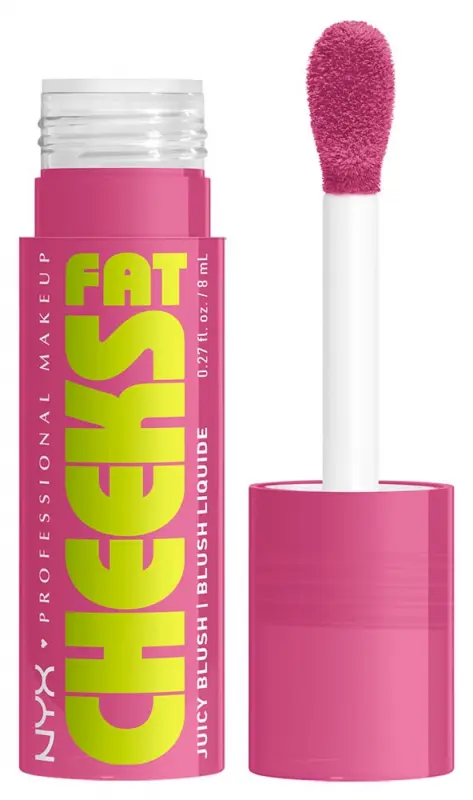 NYX PROFESSIONAL MAKEUP Fat Cheeks Pirosító Plum Pop 8 ml NYX PROFESSIONAL MAKEUP Fat Cheeks Pirosító Plum Pop 8 ml