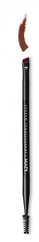 NYX PROFESSIONAL MAKEUP Pro Brush Dual Brow szemöldökfesték ecset (1 db)