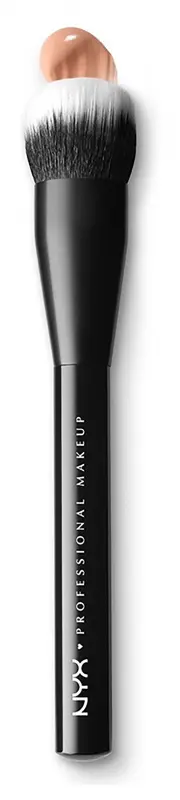 NYX PROFESSIONAL MAKEUP Pro Brush Dual Fiber Foundation alapozó ecset (1 db)