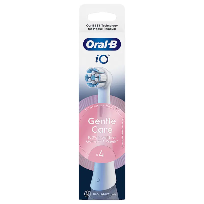 ORAL-B iO Gentle Care Pótfej Fehér 4 db ORAL-B iO Gentle Care Pótfej Fehér 4 db