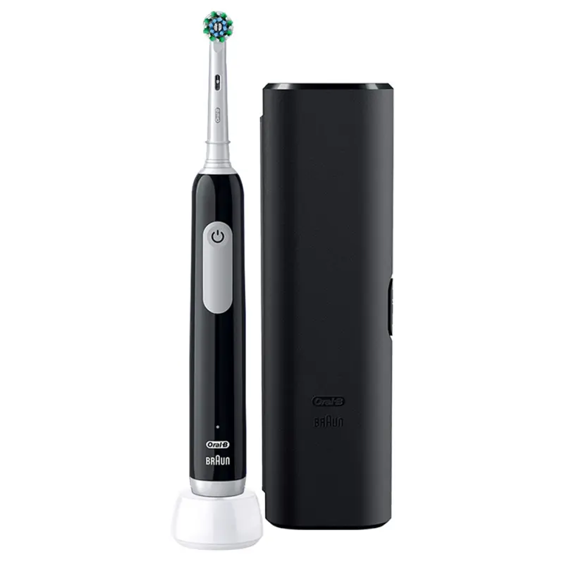 ORAL-B PRO1 Elektromos Fogkefe Black X-Clean + Utazó tok ORAL-B PRO1 Elektromos Fogkefe Black X-Clean + Utazó tok