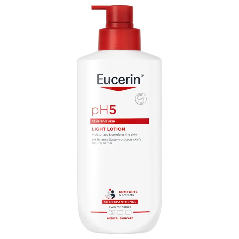 EUCERIN pH5 Extra könnyű, hidratáló testápoló 400 ml EUCERIN pH5 Extra könnyű, hidratáló testápoló 400 ml