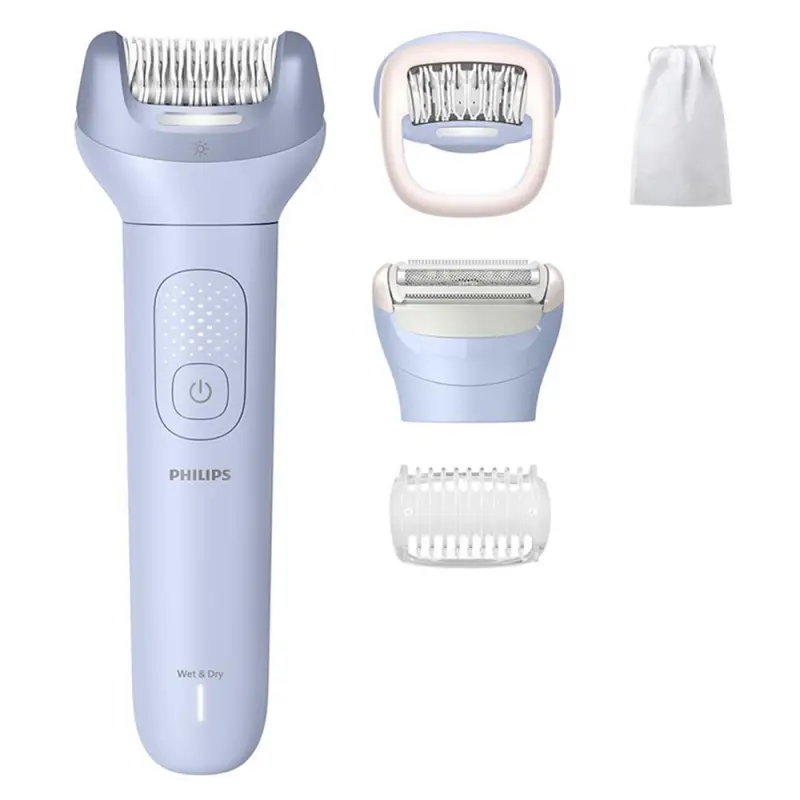 PHILIPS 8000 Epilátor BRE709/00 babakék 5 tartozékkal