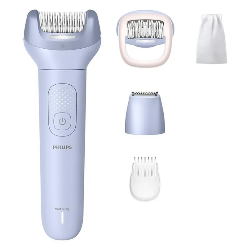 PHILIPS 8000 Epilátor BRE711/00 babakék 5 tartozékkal