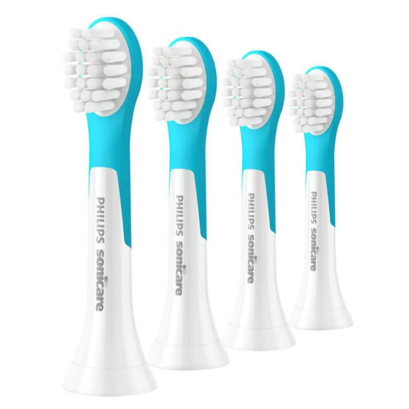 PHILIPS Sonicare for Kids Compact HX6034/90 fogkefefej gyerekeknek 3 éves kortól fehér-aqua 4 db
