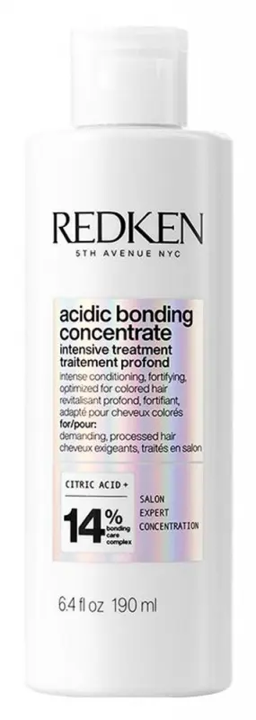 REDKEN Acidic Bonding Concentrate Előkészítő ápoló kémiailag sérült hajra 190 ml REDKEN Acidic Bonding Concentrate Előkészítő ápoló kémiailag sérült hajra 190 ml