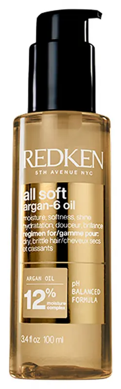 REDKEN All Soft Argan-6 Olaj száraz és töredezett hajra 100 ml REDKEN All Soft Argan-6 Olaj száraz és töredezett hajra 100 ml