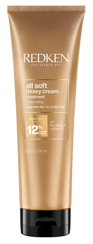 REDKEN All Soft Heavy Cream Maszk száraz és töredezett hajra 250 ml REDKEN All Soft Heavy Cream Maszk száraz és töredezett hajra 250 ml