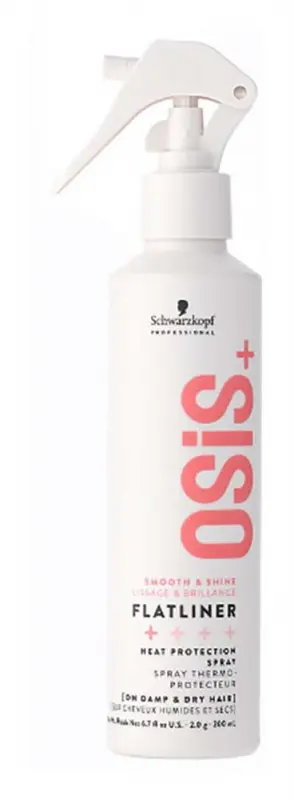 SCHWARZKOPF PROFESSIONAL OSiS+ Flatliner Hővédő spray 200 ml SCHWARZKOPF PROFESSIONAL OSiS+ Flatliner Hővédő spray 200 ml