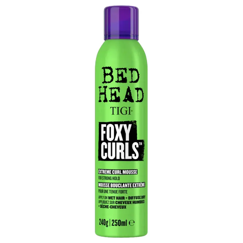 TIGI Bed Head Foxy Curls Erős tartást adó göndörítő hab 250 ml