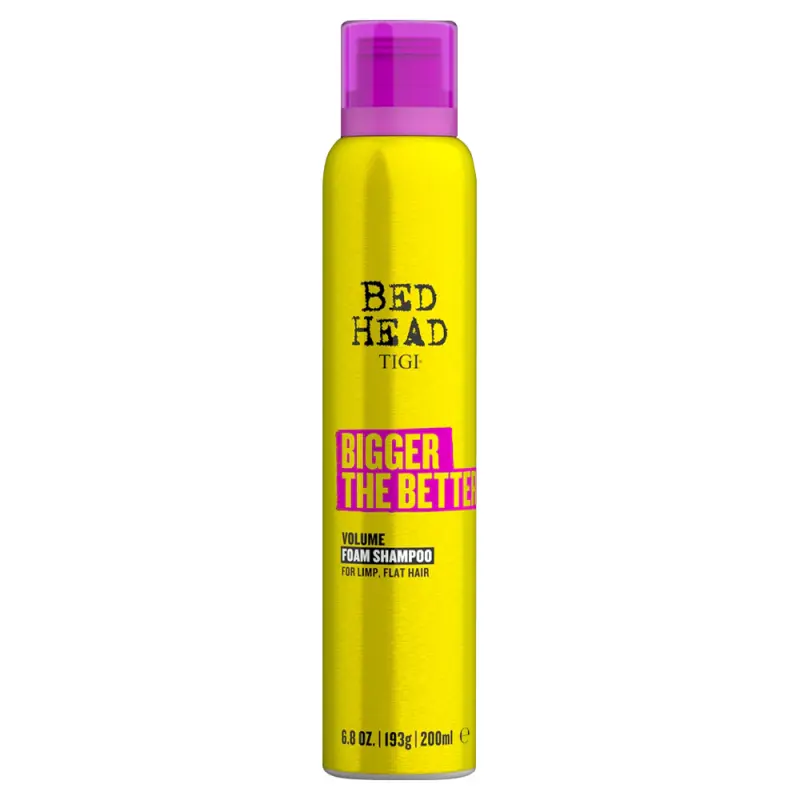 TIGI Bed Head Bigger The Better Hab sampon vékony szálú hajra 200 ml