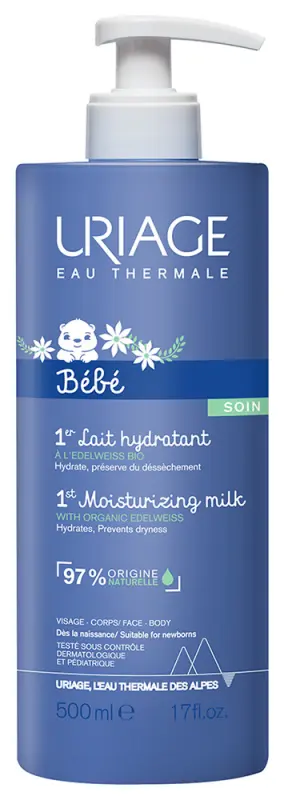 Uriage BABA Hidratáló testápoló tej 500 ml Uriage BABA Hidratáló testápoló tej 500 ml