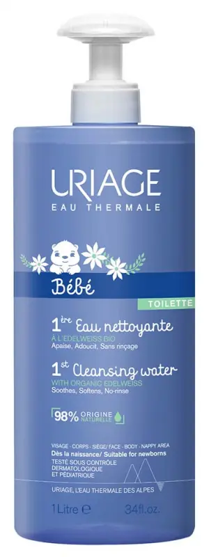 Uriage BABA Tisztítóvíz 1000 ml Uriage BABA Tisztítóvíz 1000 ml