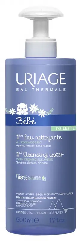 Uriage BABA Tisztítóvíz 500 ml Uriage BABA Tisztítóvíz 500 ml