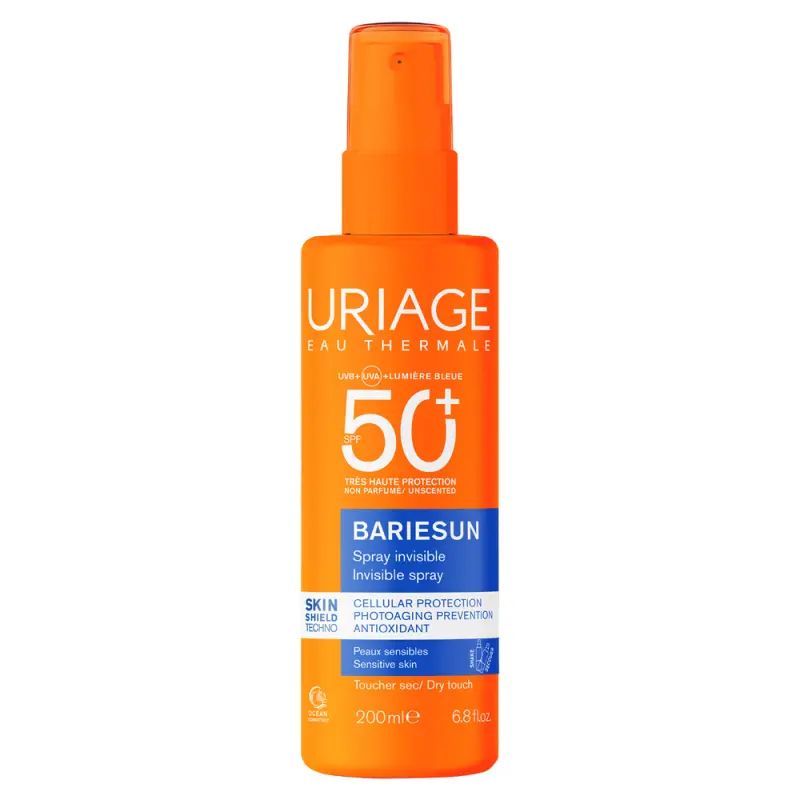 Uriage BARIÉSUN Spray illatmentes SPF 50+ (200 ml) Uriage BARIÉSUN Spray illatmentes SPF 50+ (200 ml)