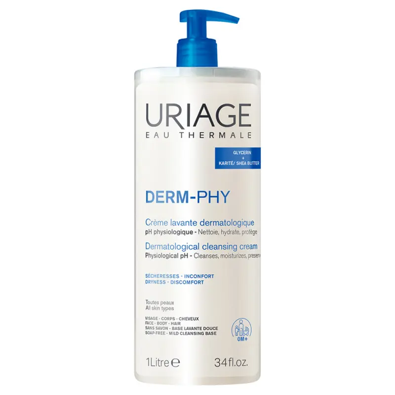 Uriage DERM-PHY Krémtusfürdő 1000 ml Uriage DERM-PHY Krémtusfürdő 1000 ml