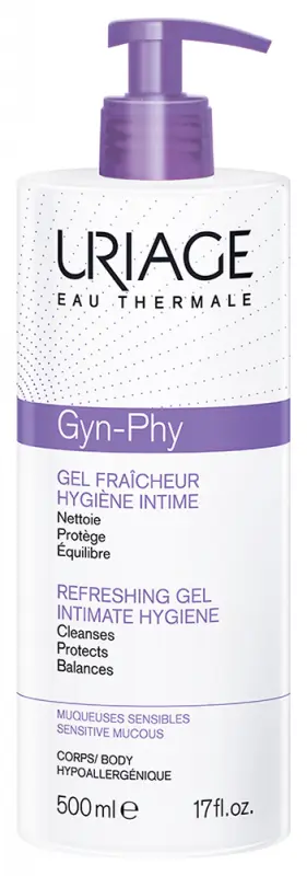 Uriage GYN-PHY intim mosakodó gél 500 ml Uriage GYN-PHY intim mosakodó gél 500 ml