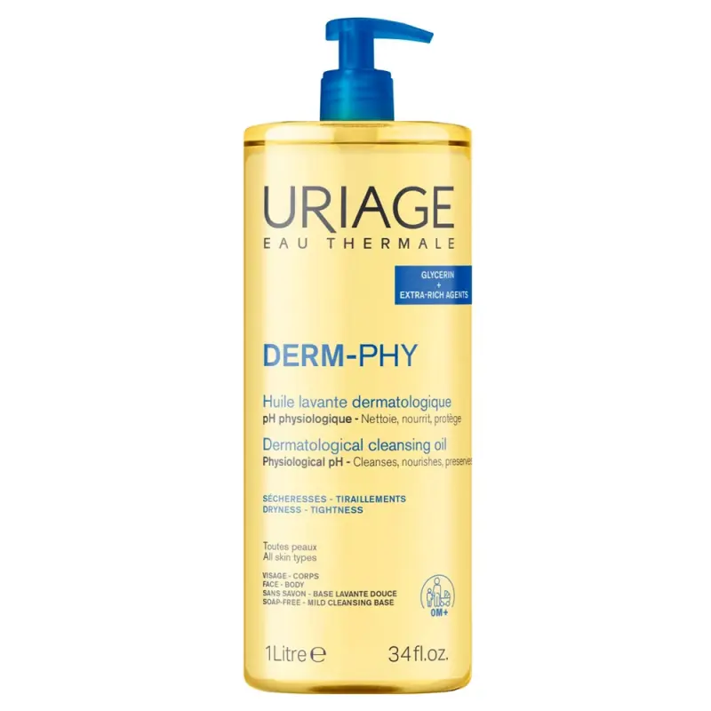 Uriage DERM-PHY Tusfürdő olaj 1000 ml Uriage DERM-PHY Tusfürdő olaj 1000 ml