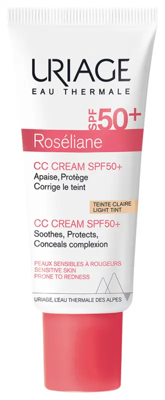 Uriage ROSÉLIANE CC KRÉM SPF50+ rosacea ellen 40 ml Uriage ROSÉLIANE CC KRÉM SPF50+ rosacea ellen 40 ml