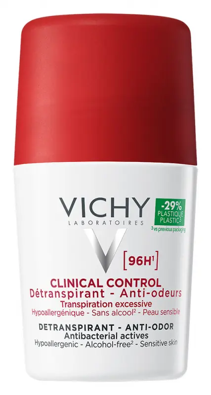 VICHY 96H Izzadságszabályozó dezodor szagok ellen 50 ml VICHY 96H Izzadságszabályozó dezodor szagok ellen 50 ml