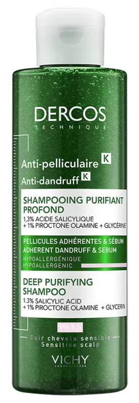 VICHY Dercos K korpásodás elleni sampon hámlasztó hatással 250 ml VICHY Dercos K korpásodás elleni sampon hámlasztó hatással 250 ml