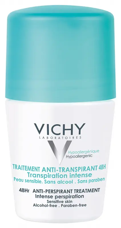 VICHY Izzadságszabályozó golyós dezodor intenzív hatással 50 ml VICHY Izzadságszabályozó golyós dezodor intenzív hatással 50 ml